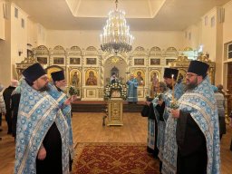 Канун праздника Введения во храм Пресвятой Богородицы
